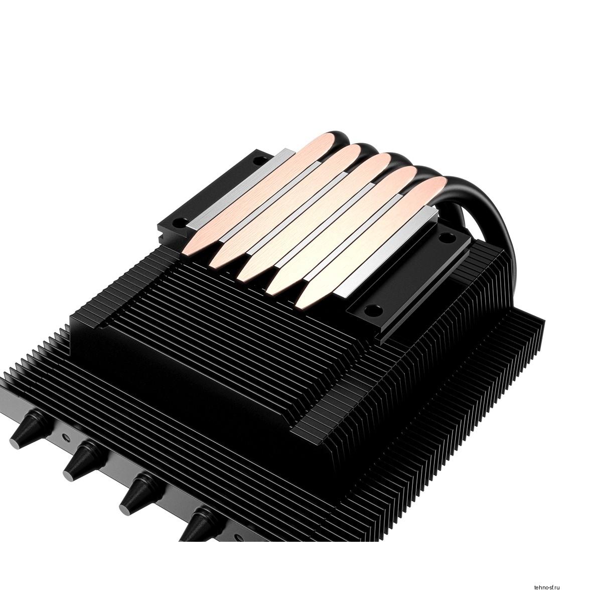 Cooler ID-Cooling IS-50X V3 {130W/PWM/LGA 115x/1200/1700/AMD/Low profile/Fan 120mm/Screws}