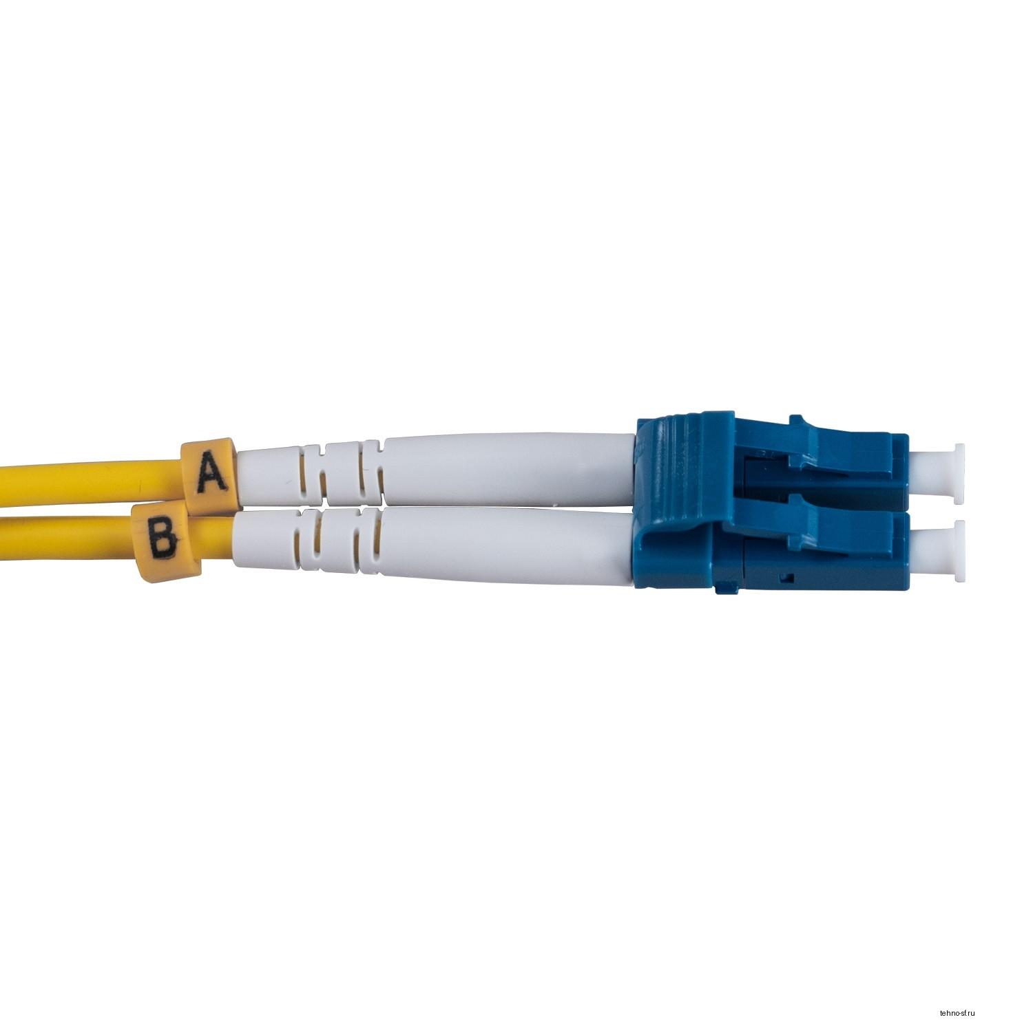 Cabeus FOP(d)-9-LC-LC-20m Шнур оптический duplex LC-LC 9/125 sm 20м LSZH