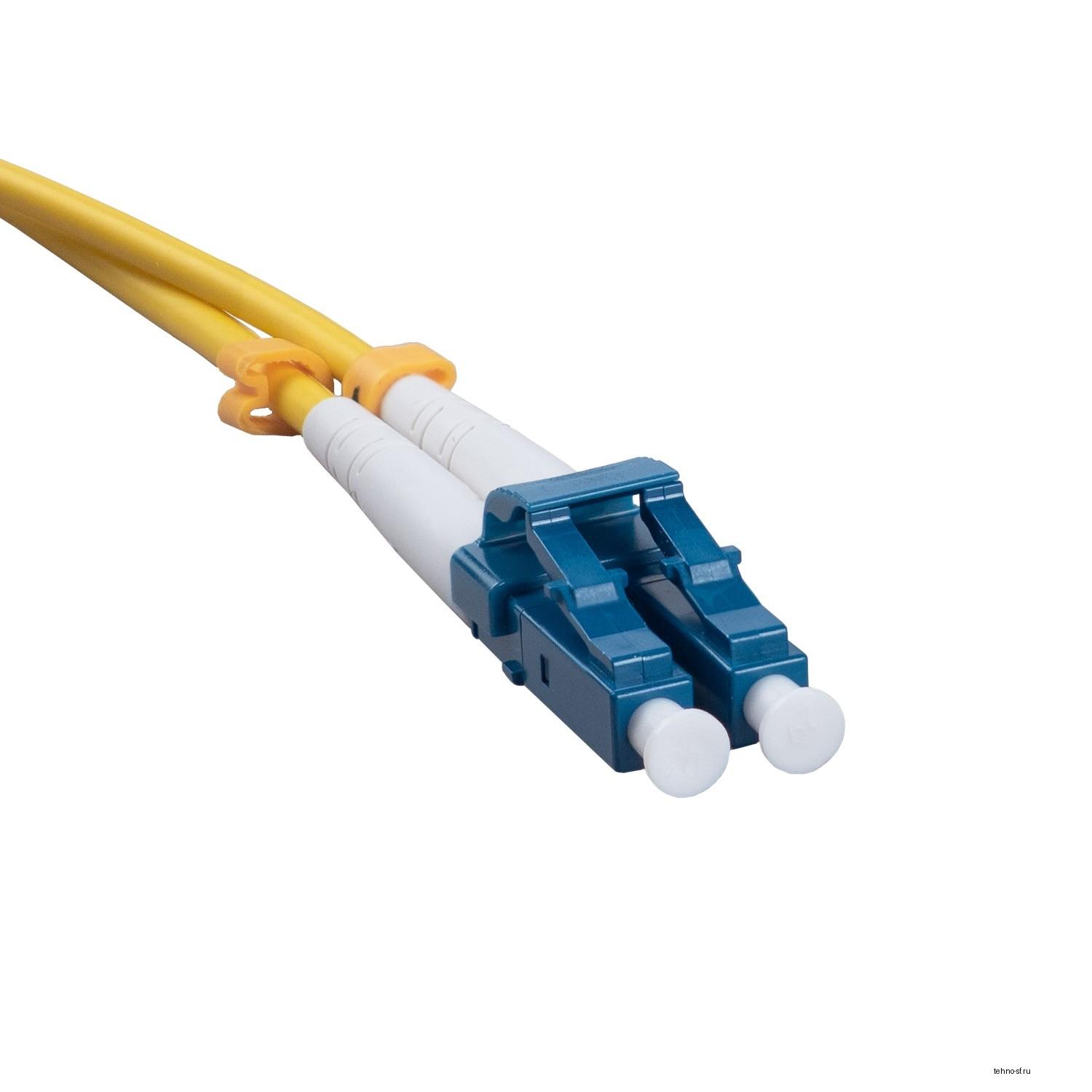 Cabeus FOP(d)-9-LC-LC-20m Шнур оптический duplex LC-LC 9/125 sm 20м LSZH