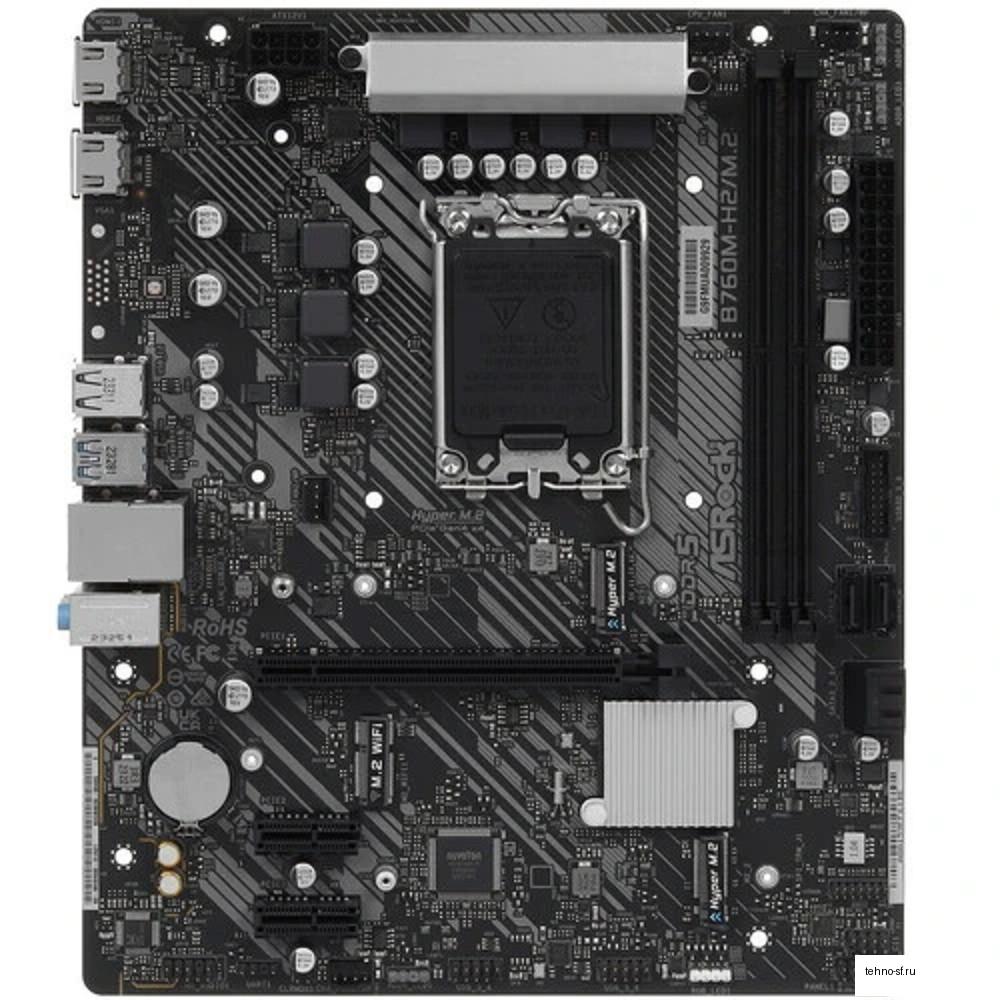 ASROCK B760M-H2/M.2, LGA 1700, Intel B760, mATX, Ret