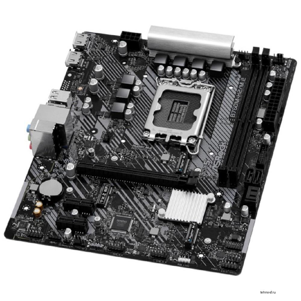 ASROCK B760M-H2/M.2, LGA 1700, Intel B760, mATX, Ret