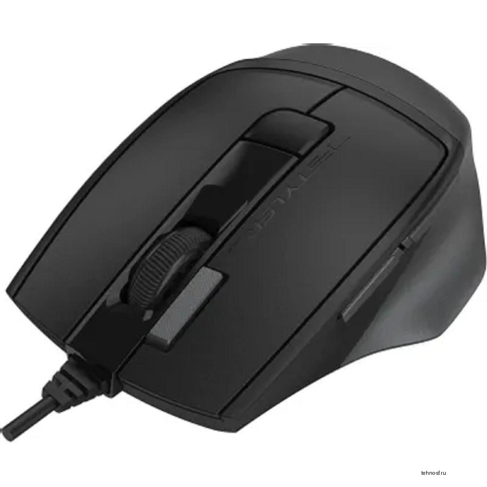 Мышь компьютерная A4Tech Fstyler FM45S Air серый 2400dpi silent USB7but