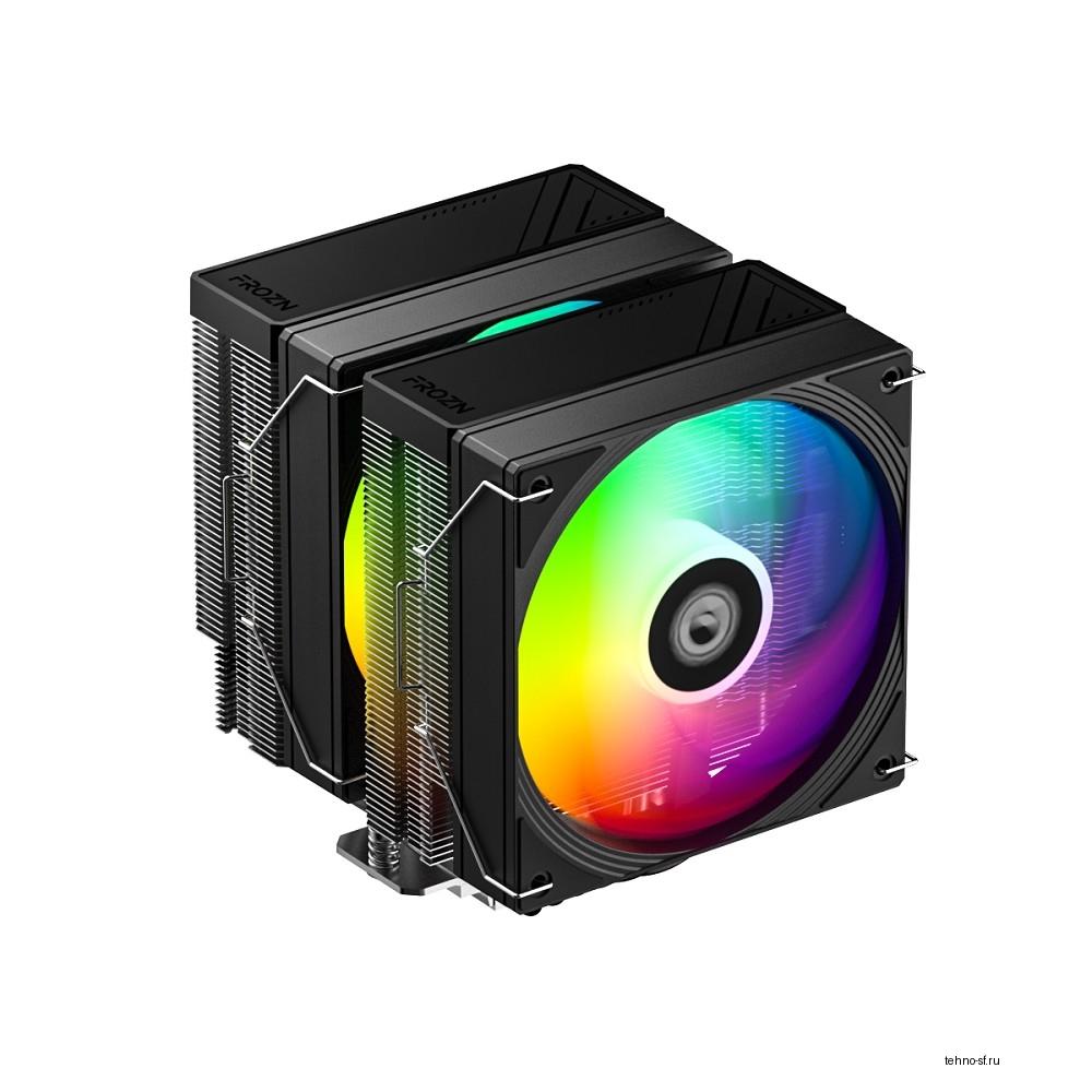 Cooler ID-Cooling FROZN A620 PRO SE ARGB LGA1700/1200/115X/AM5/AM4 TDP 260W, PWM, черный, 6 тепл.трубок + медная база,