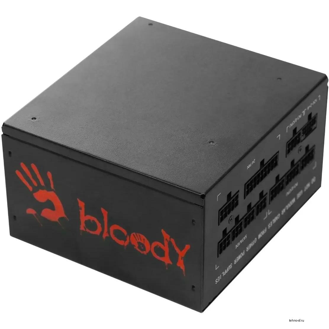 Bloody BD-PS850G-M ATX 850W 80+ gold (20+4pin) APFC 120mm fan 12xSATA Cab Manag RTL