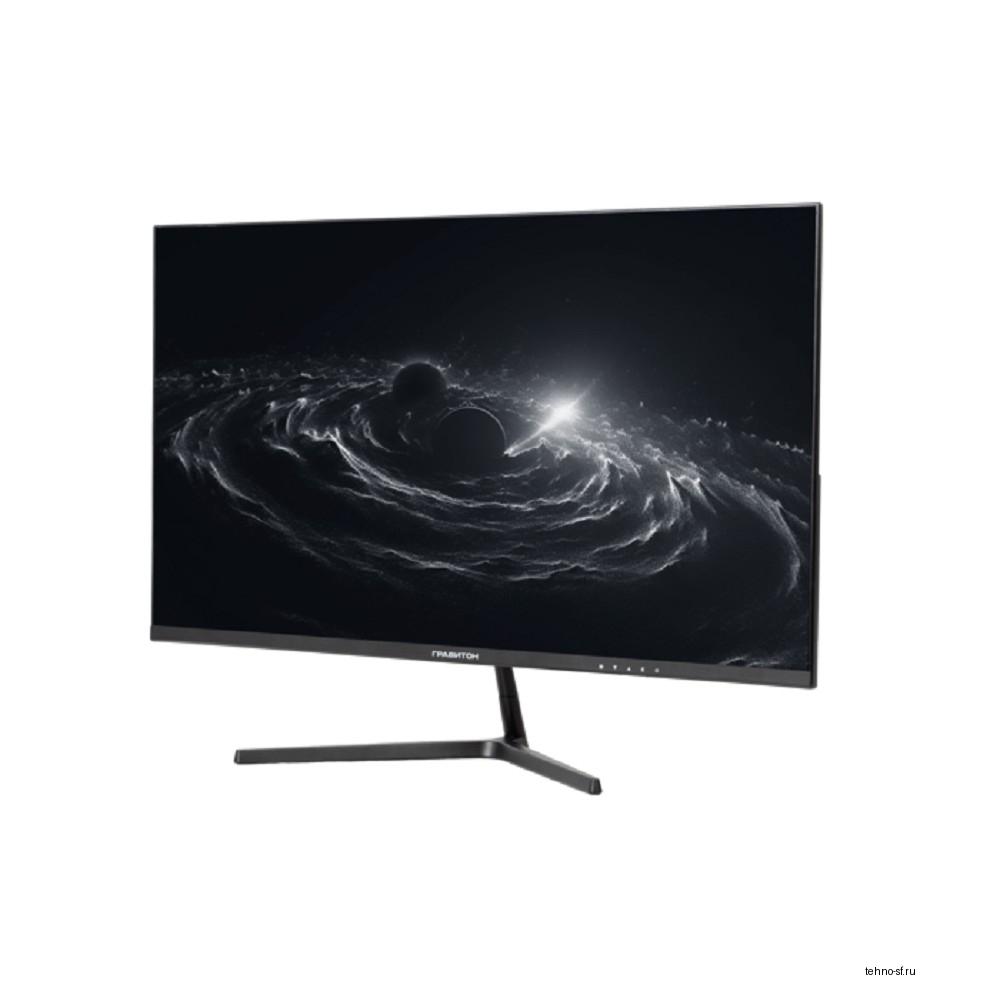 LCD 27" ГРАВИТОН МН27Б [171297] (IPS,1920x1080,178°/178°,5мс,300кд/м, 75Гц,Type-C PD,2xHDMI2.0,2xUSB2.0, с регулируемой опорой, Реестр МПТ)