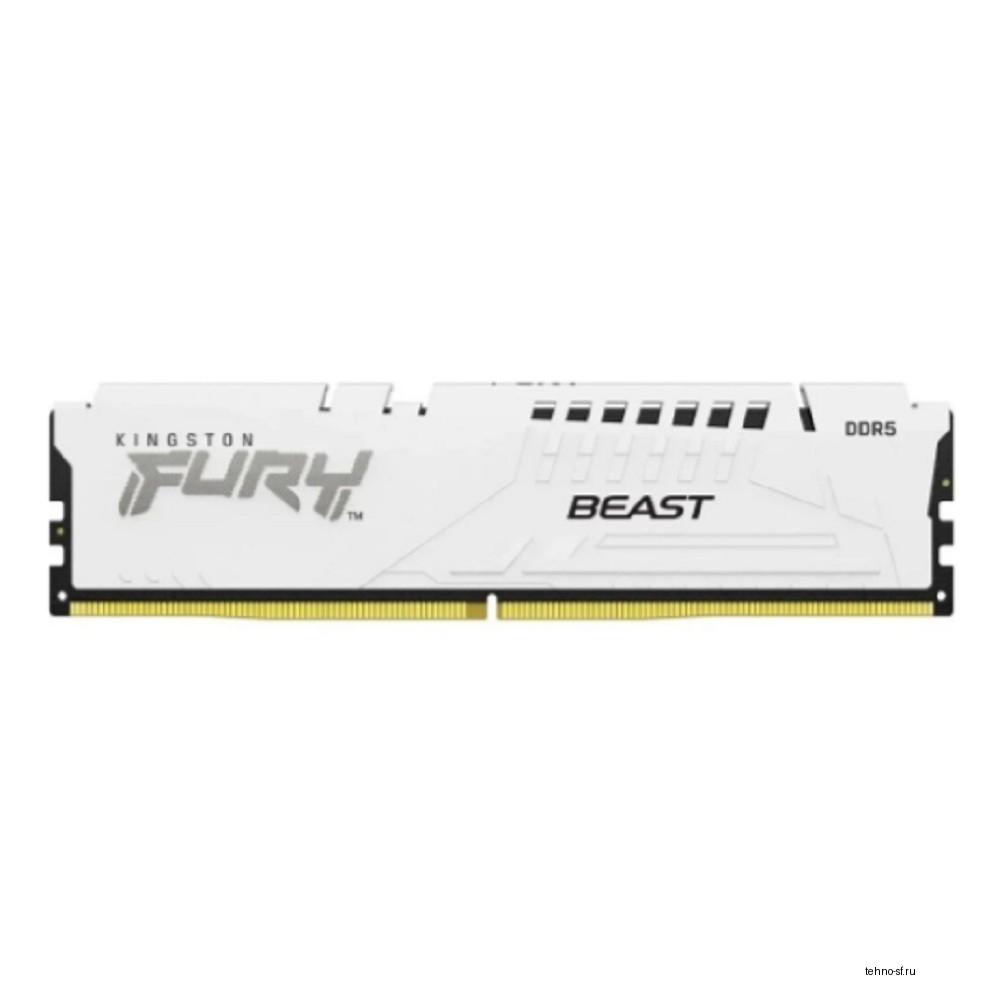 Kingston DDR5 DIMM 16GB 6000MHz KF560C36BWE2-16 Fury Beast White Expo RTL PC5-48000 CL36