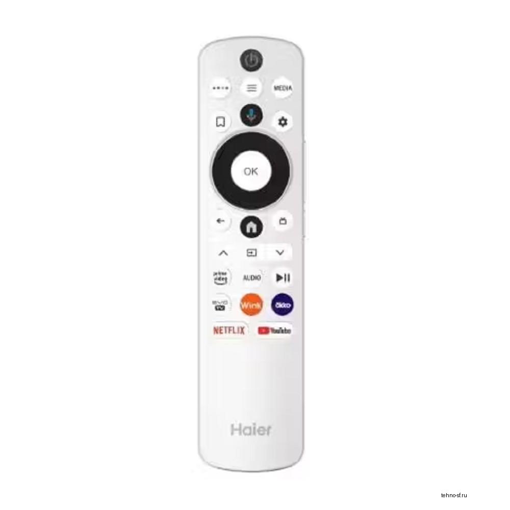43" Телевизор HAIER Smart TV S4, QLED, 4K Ultra HD, серый, СМАРТ ТВ, Android TV[DH1U8PD05RU]