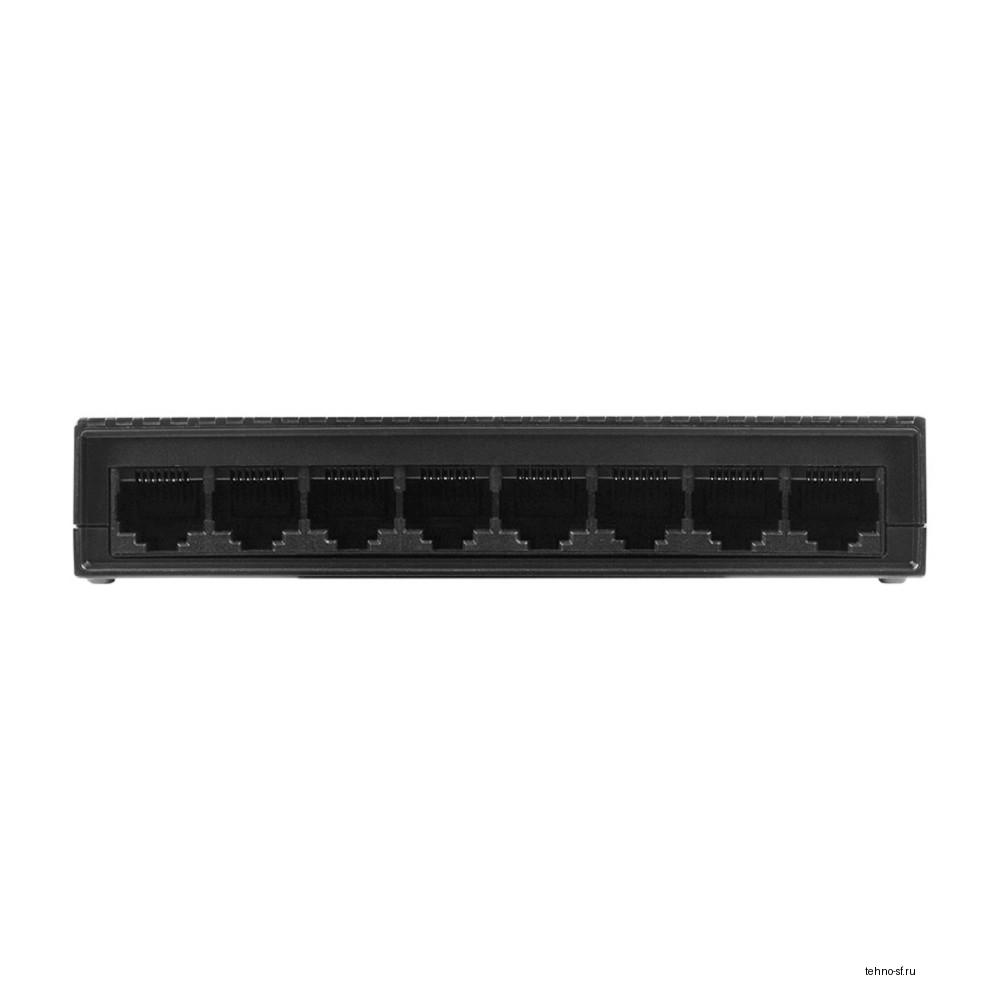 NEOMAX неуправляемый коммутатор NMS-108P-100-P, 8 портов 100 Mbps, пластик