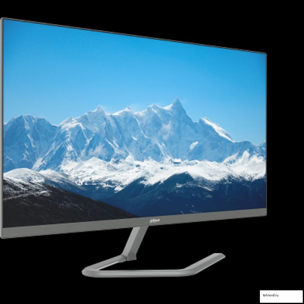 Dahua DHI-LM27-C201P 27"(16:9) FullHD монитор IPS ELED 1920x1080 250 кд/м2 1000:1 178°/178° 5 мс 100Гц 16.7Млн (8 бит)  VGA HDMI Аудио выход