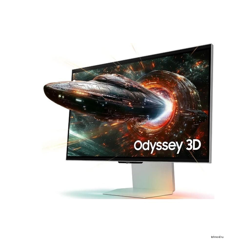 LCD Samsung 27" S27FG900XI silver {IPS 3840x2160 165Hz 350cd 2xHDMI DisplayPort HAS Pivot HDR10 3D(AI, без очков) Ex}