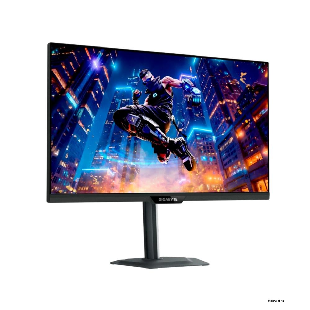 LCD Gigabyte 27" M27Q2 QD черный {IPS 2560x1440 200Hz 1000:1 350cd 178/178 16:9  полуматовая  HDMI DisplayPort USB HAS Pivot}