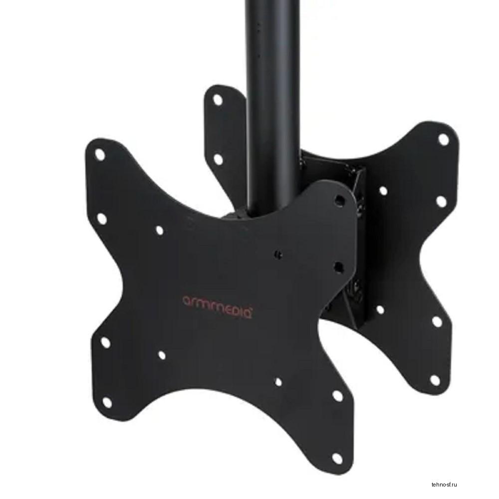 Arm Media LCD-1650 черный 15"-48" макс.2x45 кг потолочный наклон