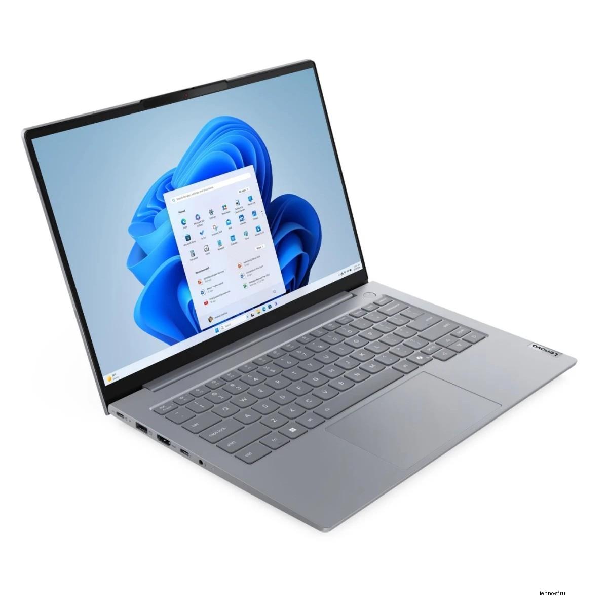 Lenovo ThinkBook 14 G8 IAL [21SJ008ECD_PRO] (КЛАВ.РУС.ГРАВ.) 14" {2.8K 400nits IPS Ultra 7 255H/32GB/1TB SSD/W11Pro/AL-bottom}