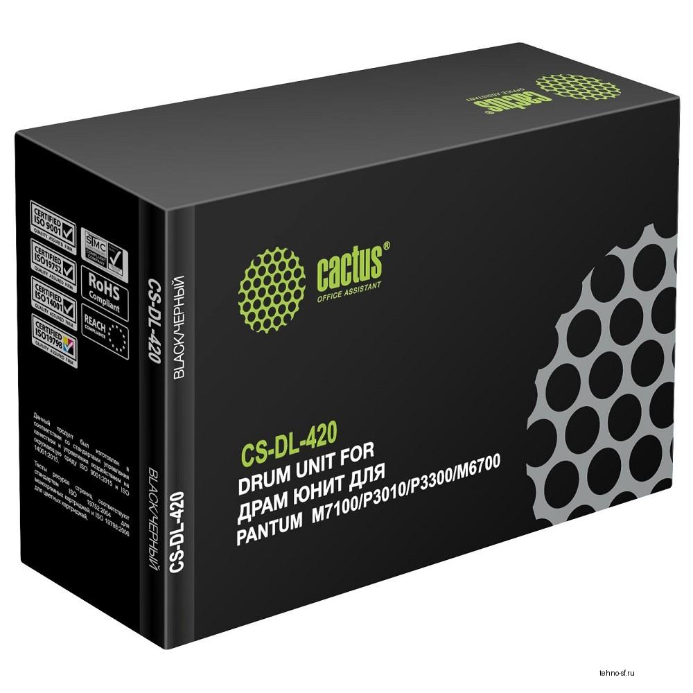 Повреждение упаковки Блок фотобарабана Cactus CS-DL-420 DL-420/DL-420P черный ч/б:30000стр.