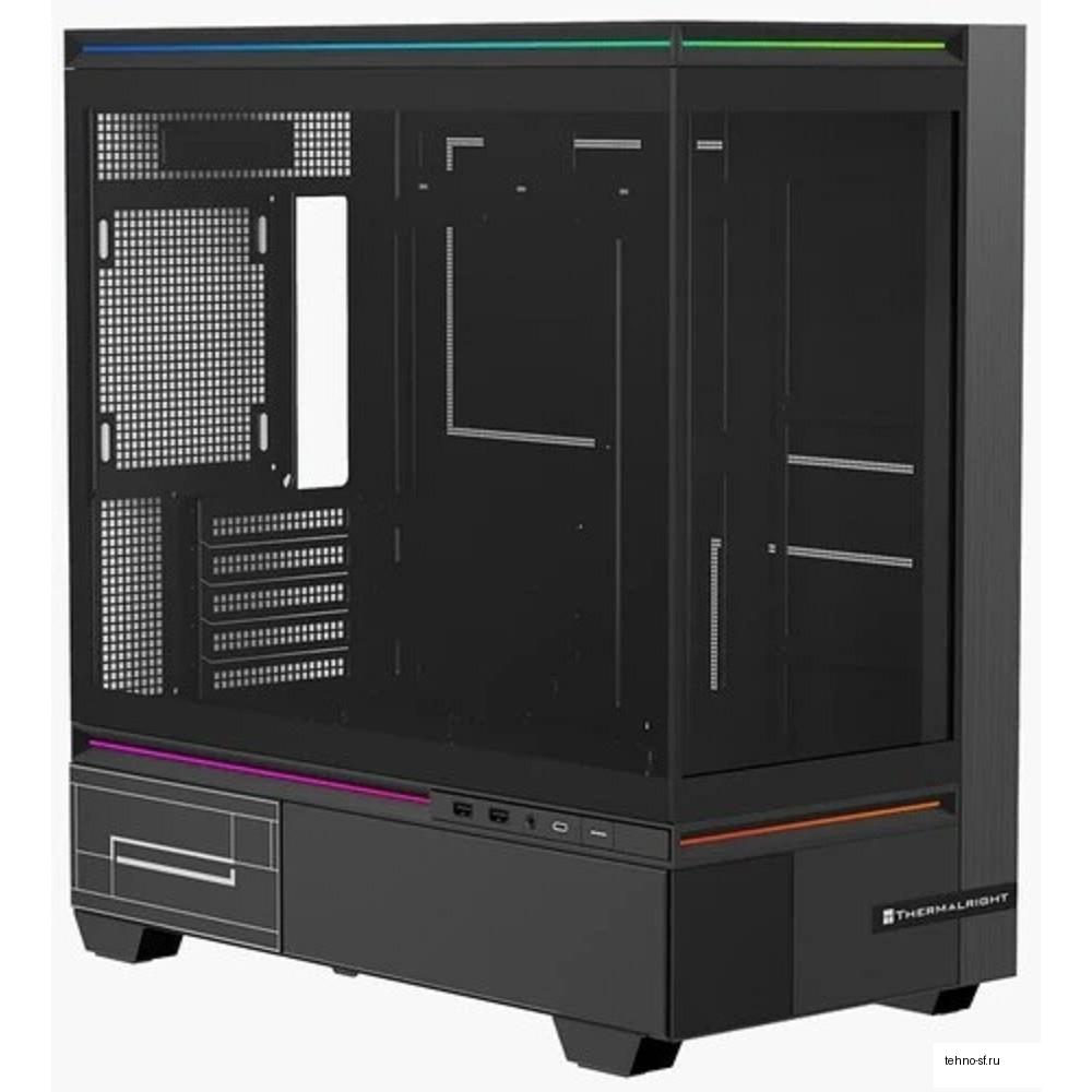 Thermalright Корпус M10 / Black / TG / USB TYPE-C / mATX  / TRTLM10B