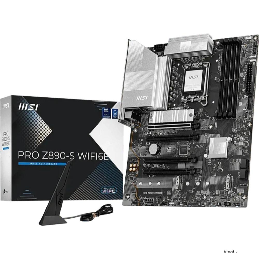 Материнская плата/MSI  PRO Z890-S WIFI6E