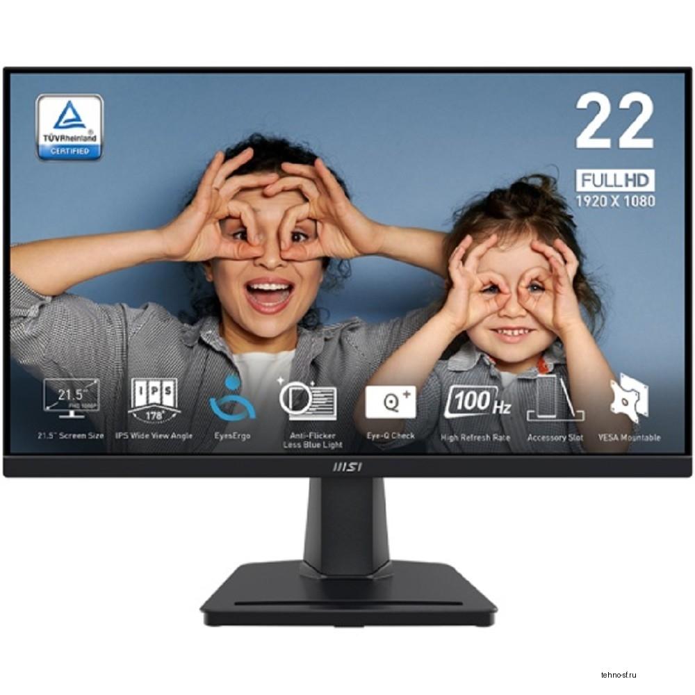 Повреждение упаковки MSI PRO 21.5" MP225 Black {IPS 1920x1080 100Hz 1ms 178/178 250cd 1000:1 D-Sub HDMI}