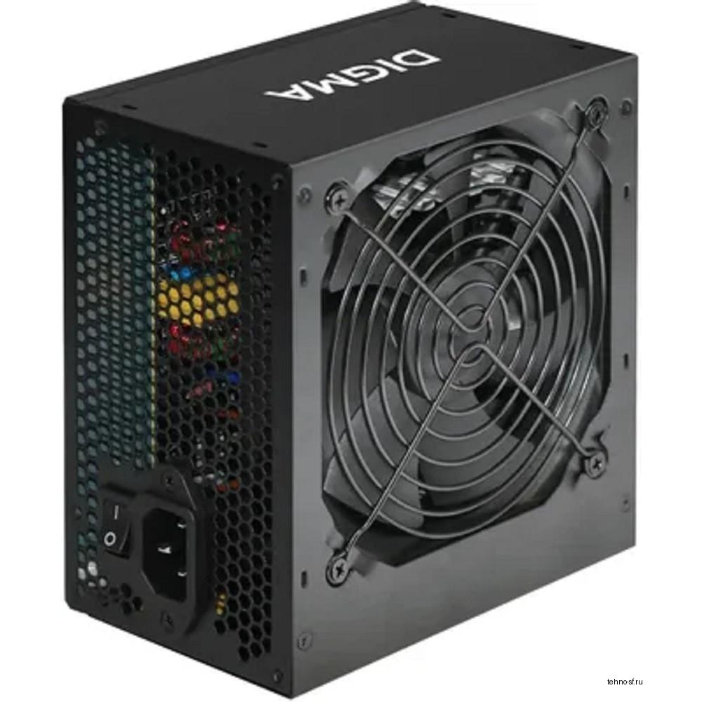 Digma ATX 400W DPSU-400W-WH 80+ white (20+4pin) APFC 120mm fan 6xSATA RTL