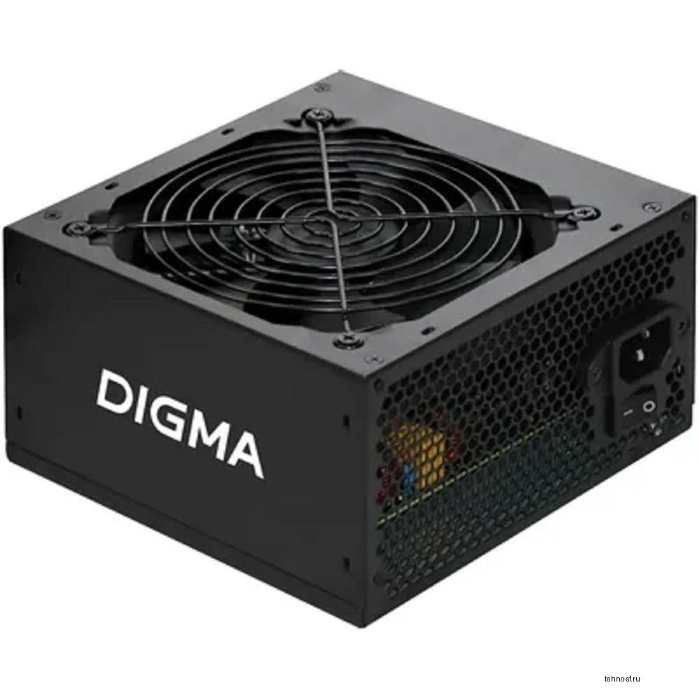 Digma ATX 500W DPSU-500W-WH 80 PLUS WHITE (20+4pin) APFC 120mm fan 6xSATA RTL