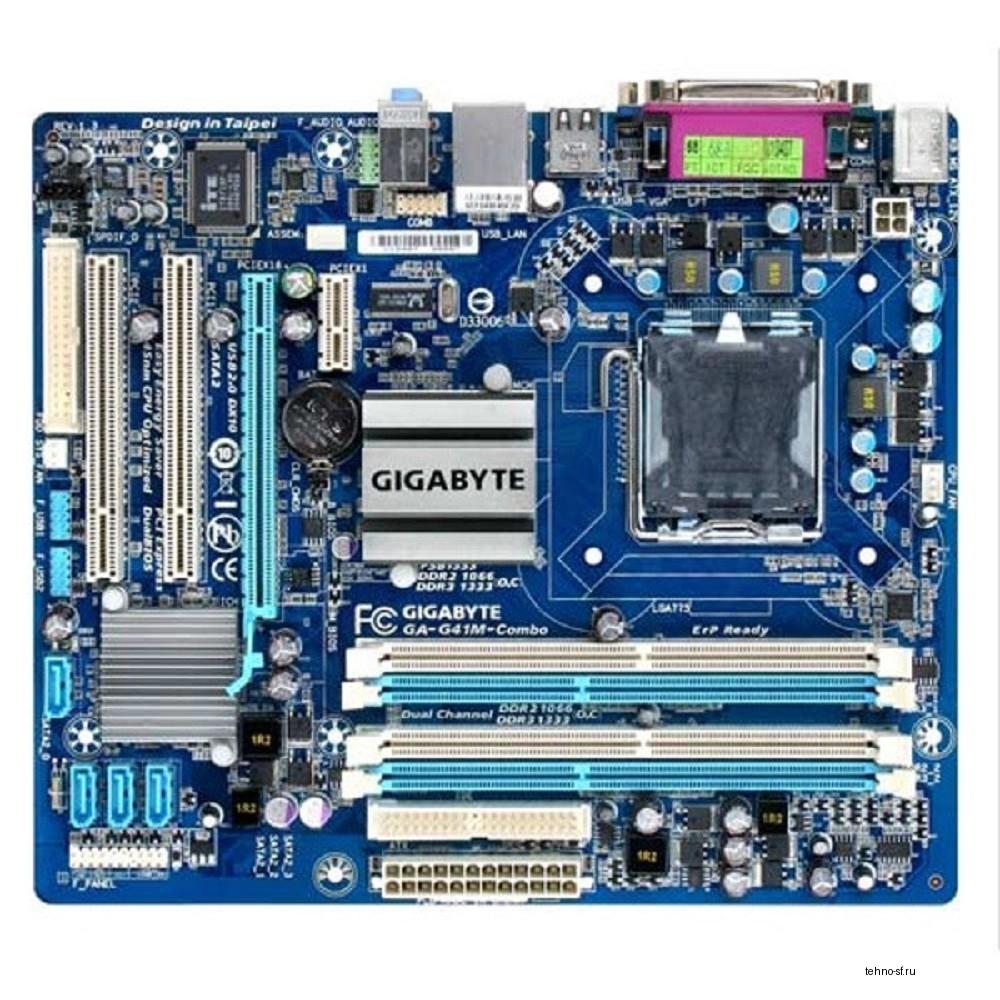Повреждение упаковки GigaByte GA-G41M-Combo(GQ) {S775<G41> PCI-E+SVGA+GbLAN SATA MicroATX 2DDR-II+2DDR-III}