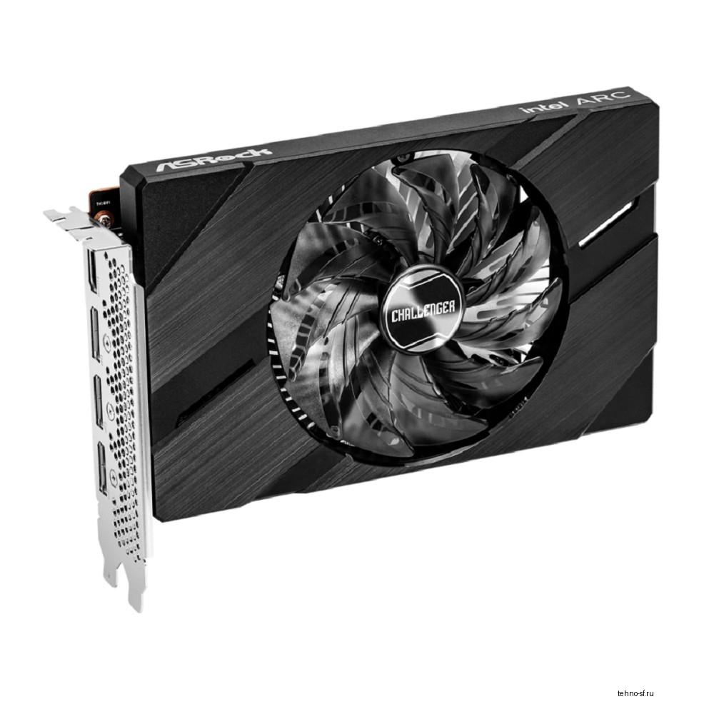 Повреждение упаковки Видеокарта Asrock PCI-E 4.0 A380 CLI 6GO INTEL ARC A380 6Gb 96bit GDDR6 2250/15500 HDMIx1 DPx3 HDCP Ret