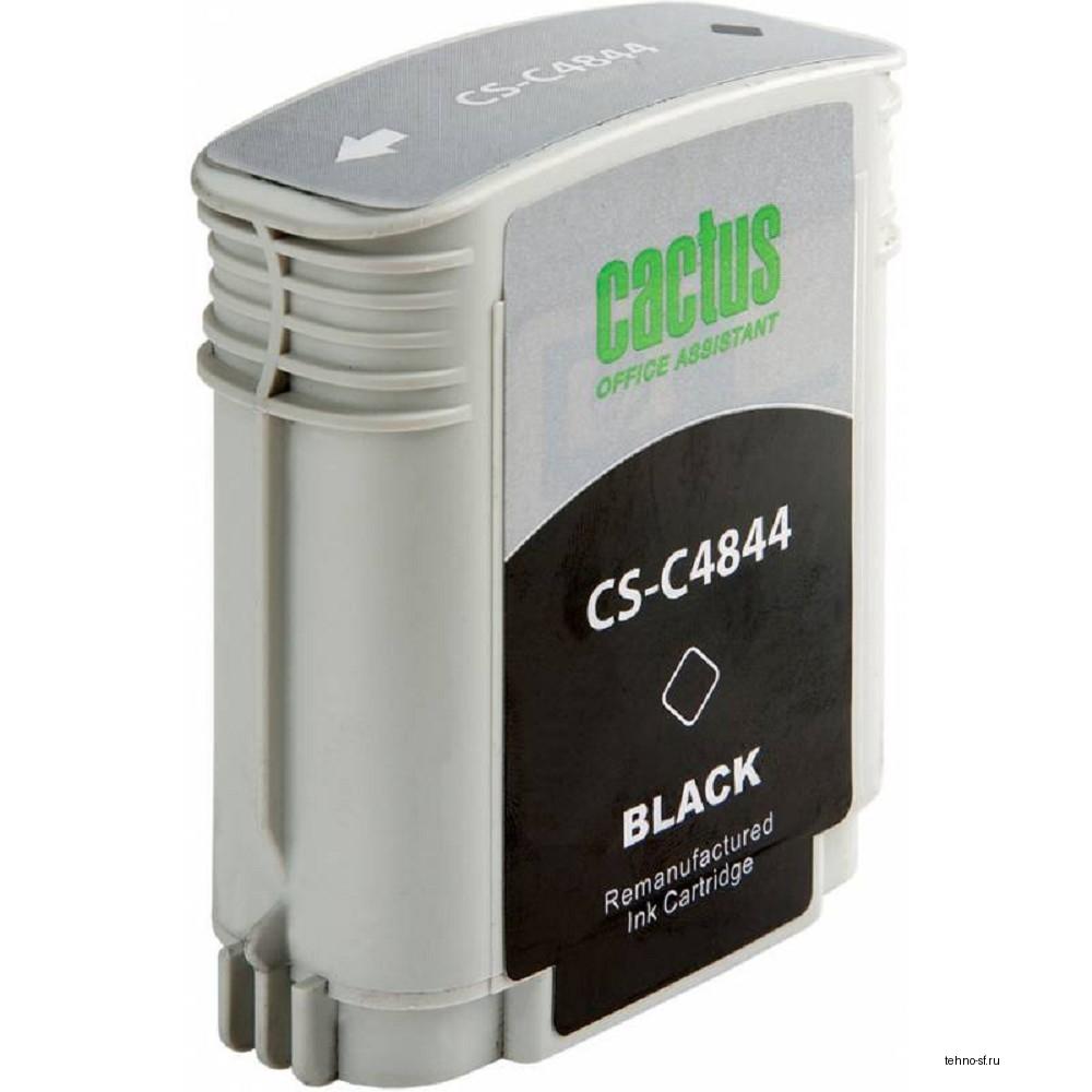 Cactus C4844 Картридж струйный  черный для №10 HP 2000/2500/1000/1100/1200 (72ml)