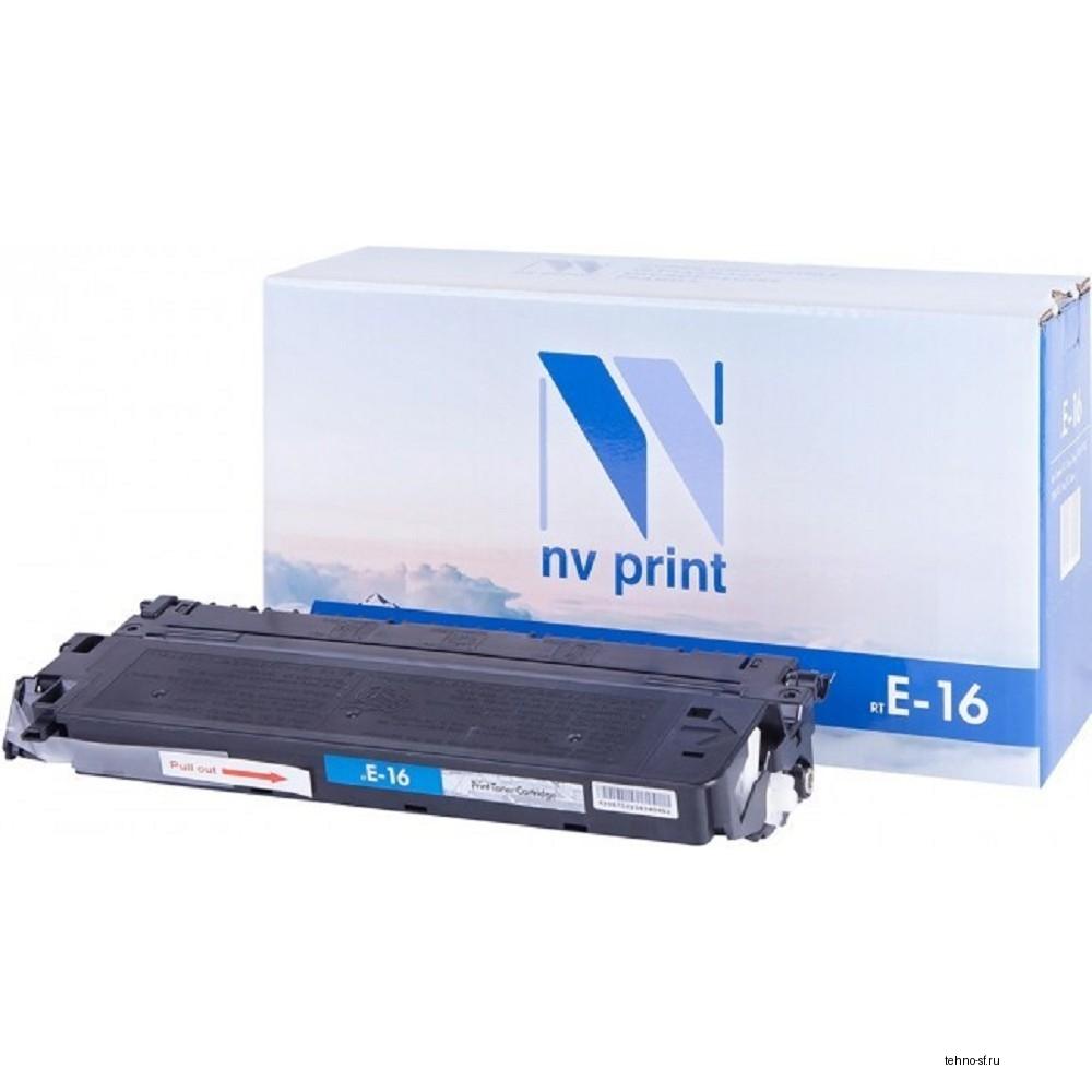 NVPrint E-16 Картридж для FC100/200/300 Series PC800 Series. 2000 стр.