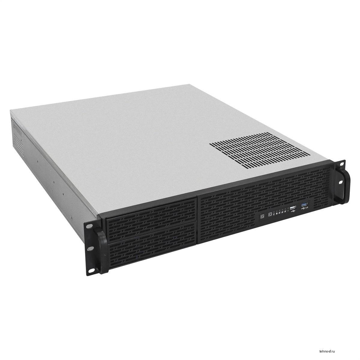 Exegate EX172968RUS Серверный корпус Pro 2U550-06/2U2088  <RM 19",  высота 2U, без БП, USB>