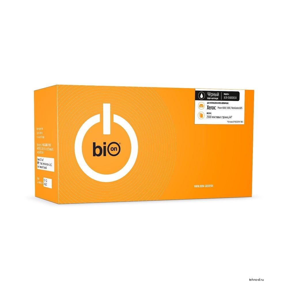 Bion BCR-106R01634 Картридж для Xerox {Phaser 6000/6010, WorkCentre 6015}(1250 стр.),Черный, с чипом