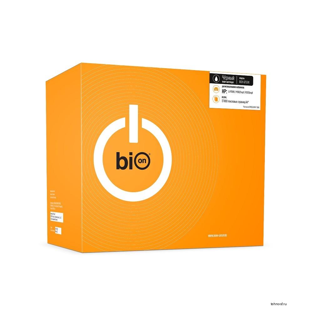 Bion  BCR-Q7551X Картридж для HP LaserJet P3005/M3027/M3027x/M3035 (13000  стр.), Черный, с чипом