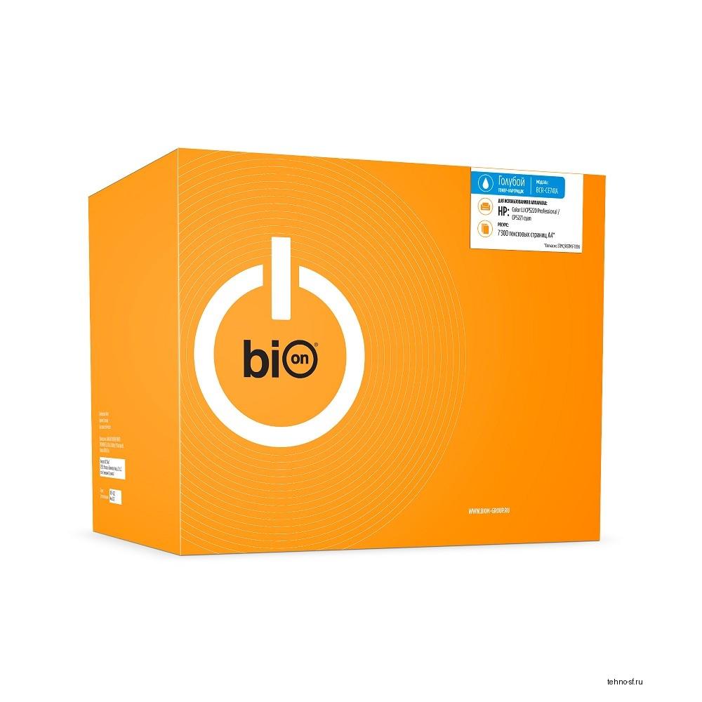 Bion BCR-CE741A Картридж для HP{Color laserJet CP5225/CP5225N/CP5225DN }(7300  стр.), Голубой, с чипом