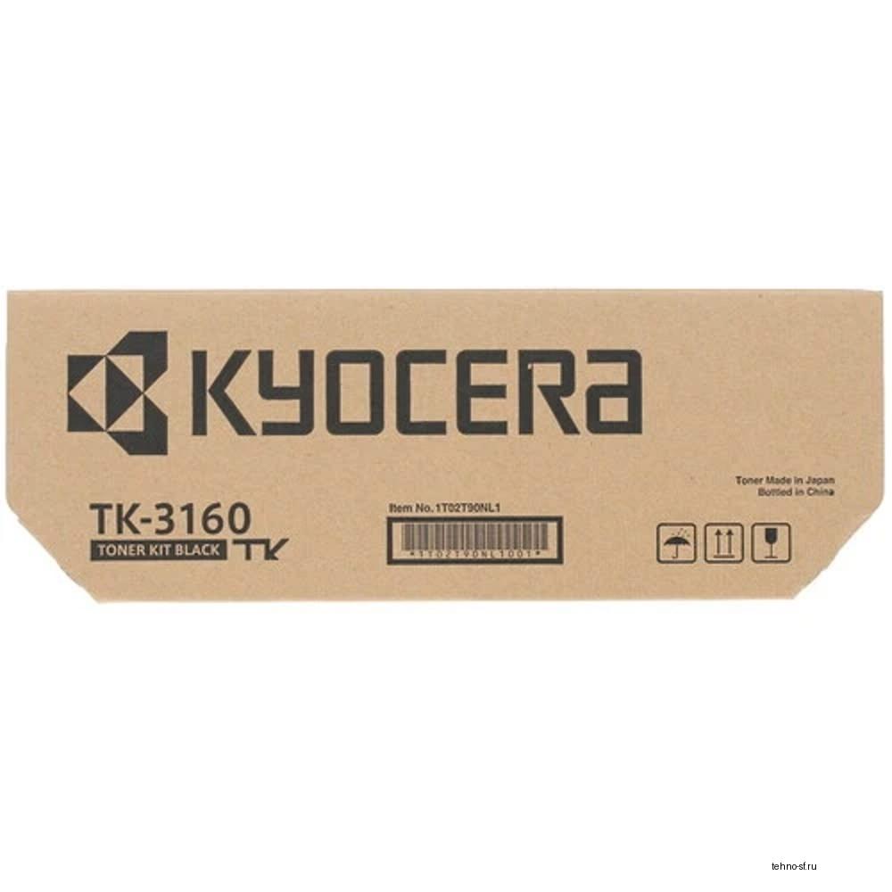 Kyocera-Mita TK-3160 Тонер-картридж {P3045dn/P3050dn/P3055dn/P3060dn (12 500 стр.)}