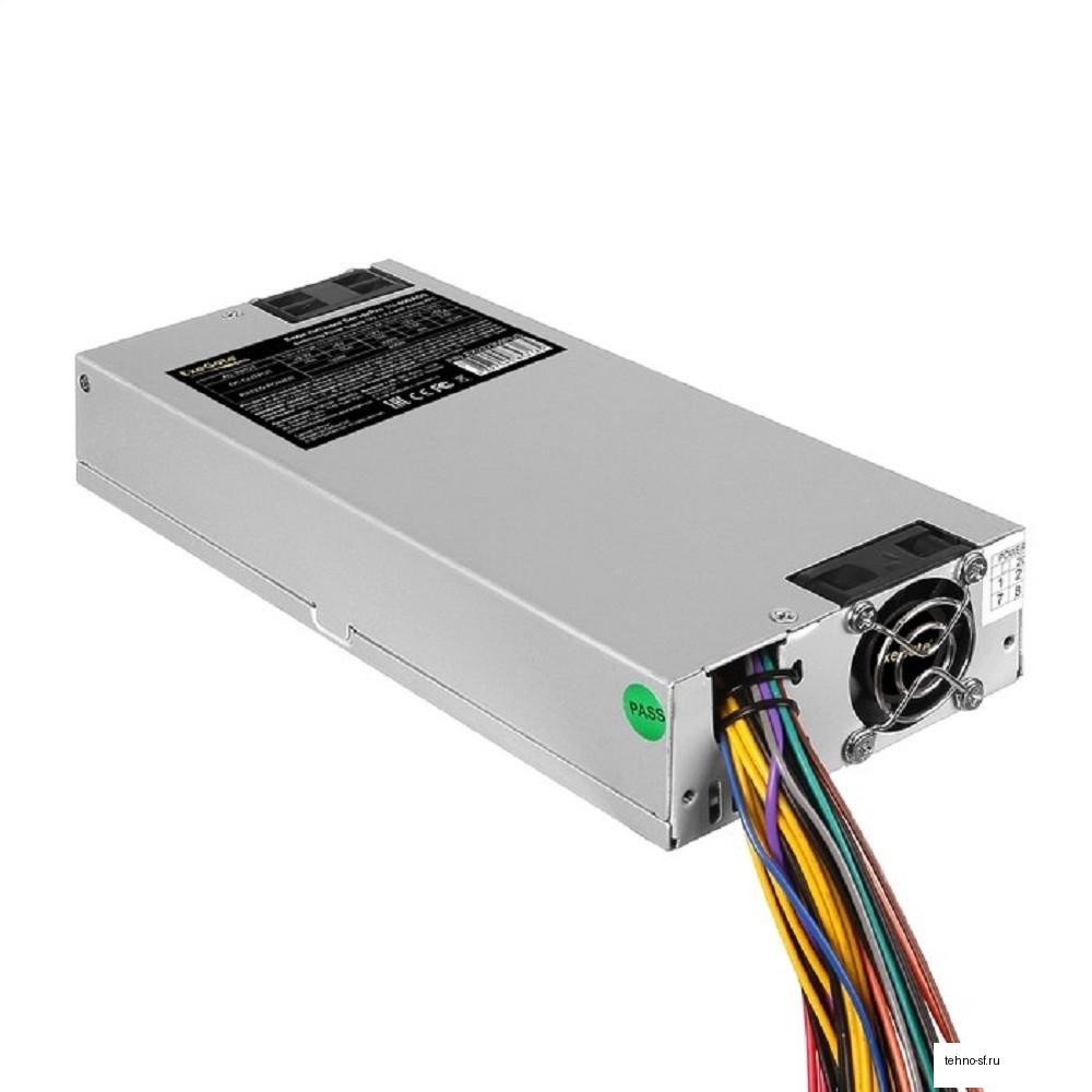 Exegate EX237309RUS Серверный БП 400W <ServerPRO-1U-400ADS> APFC, унив. для 1U, 24pin,2x(4+4)pin,4xSATA,3xIDE
