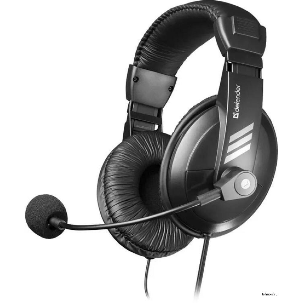 Defender Gryphon 750U USB, черный, 1.8м кабель [63752]