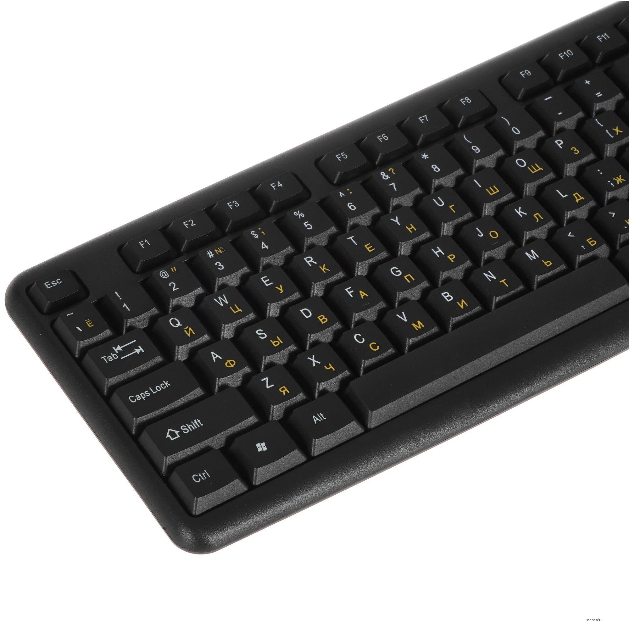 Клавиатура Gembird KB-8320UXL-BL,{ черный, USB, кабель 2 м., 104 клавиши}