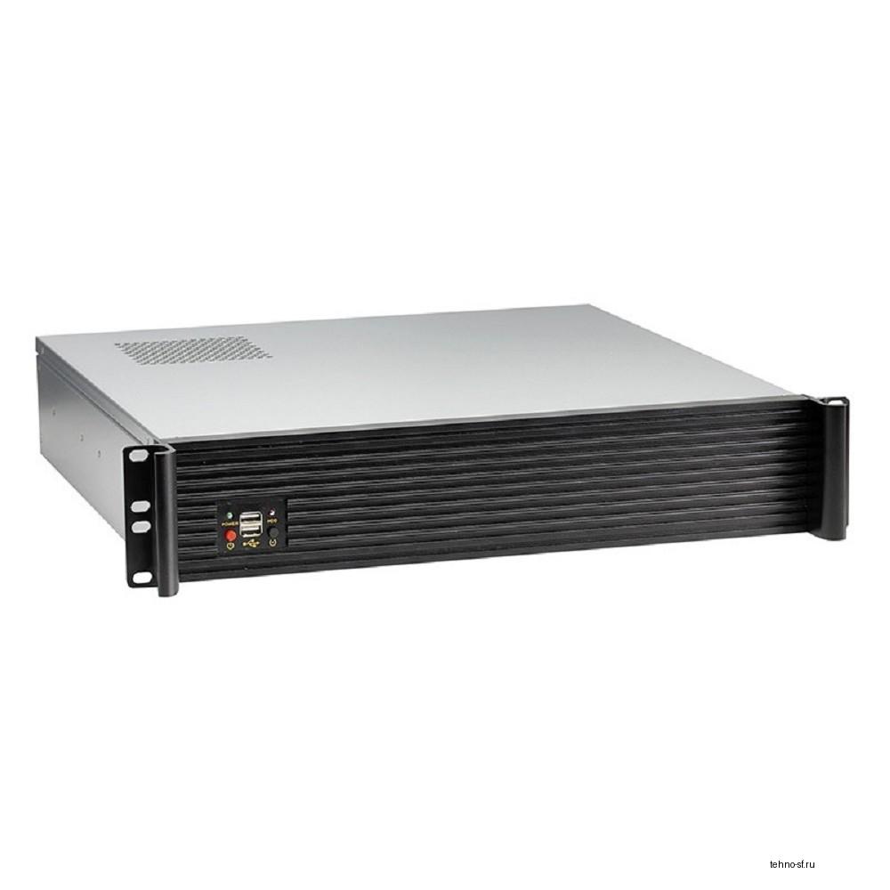 Exegate EX279419RUS Серверный корпус Exegate Pro 2U420-06 <RM 19",  высота 2U, глубина 420, без БП, USB>