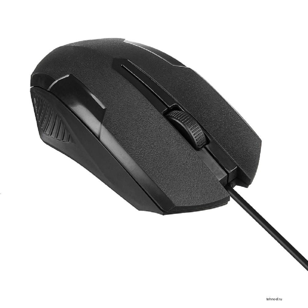Exegate EX279941RUS Мышь ExeGate SH-9025  <black, optical,  3btn/scroll, 1000dpi, USB>, OEM