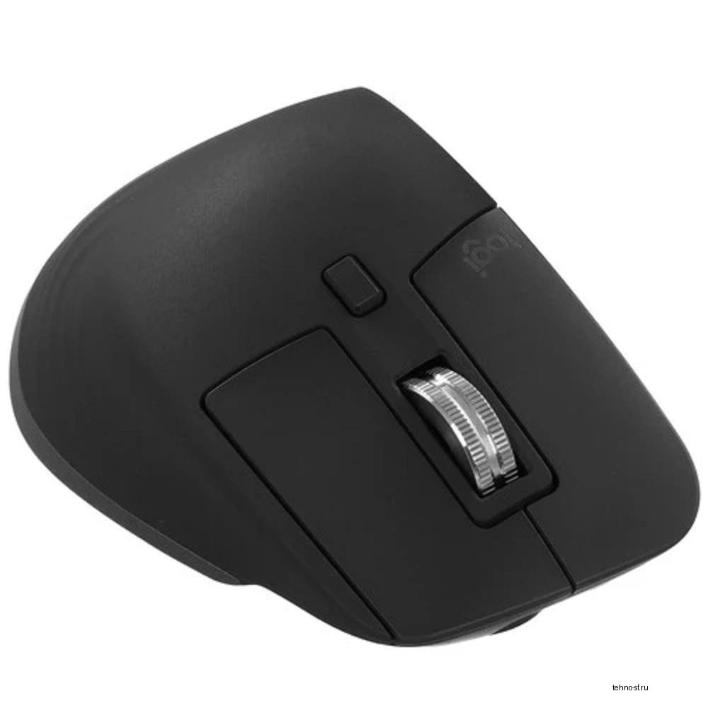 910-006585/910-006559/910-006565 Мышь Logitech MX Master 3S Mouse Graphite Wireless графитовый оптическая (4000dpi) беспроводная BT/Radio USB (5but)