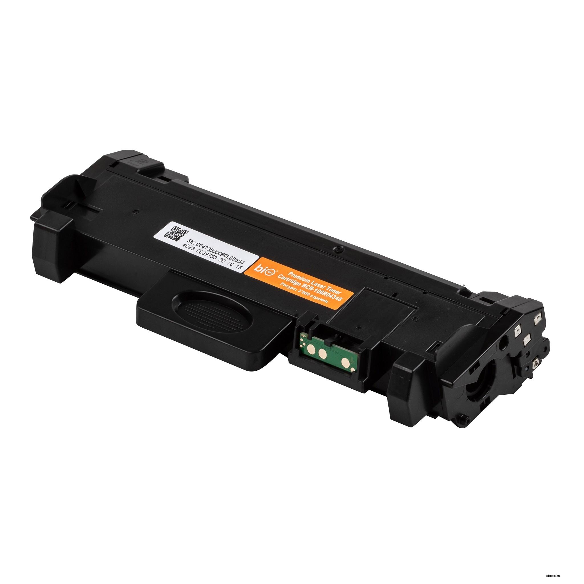 Bion BCR-106R04348  Картридж для Xerox { B210/B205/B215} (3000  стр.),Черный, с чипом