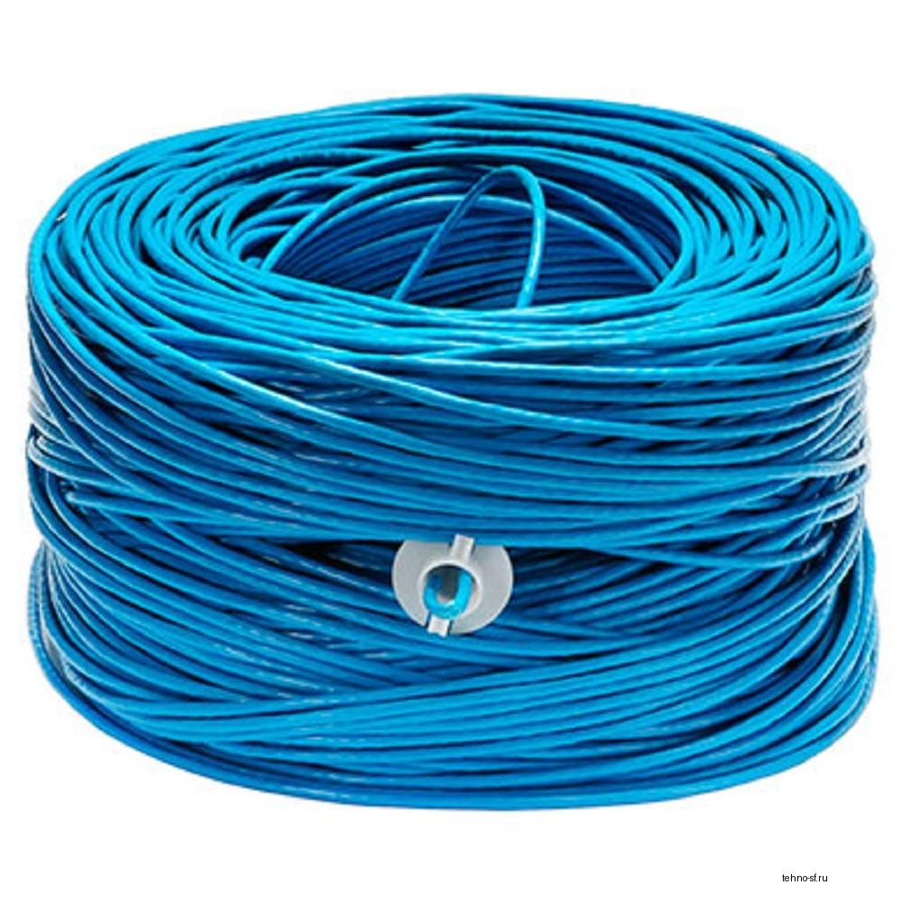 CABEUS UTP-4P-CAT.5E-SOLID-LSZH-BL КАБЕЛЬ ВИТАЯ ПАРА UTP (U/UTP), КАТЕГОРИЯ 5E, 4 ПАРЫ (24 AWG)