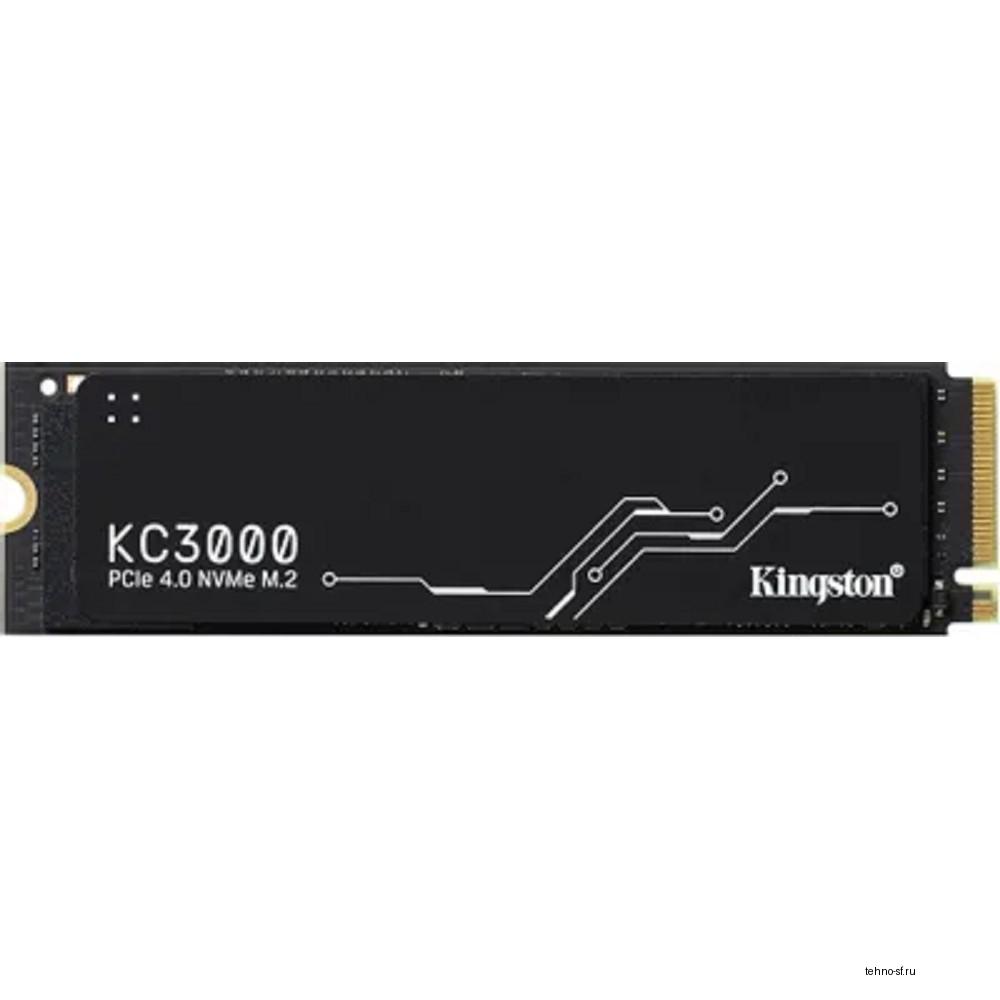 Kingston SSD 4Tb M.2 SKC3000D/4096G M.2 2280 NVMe