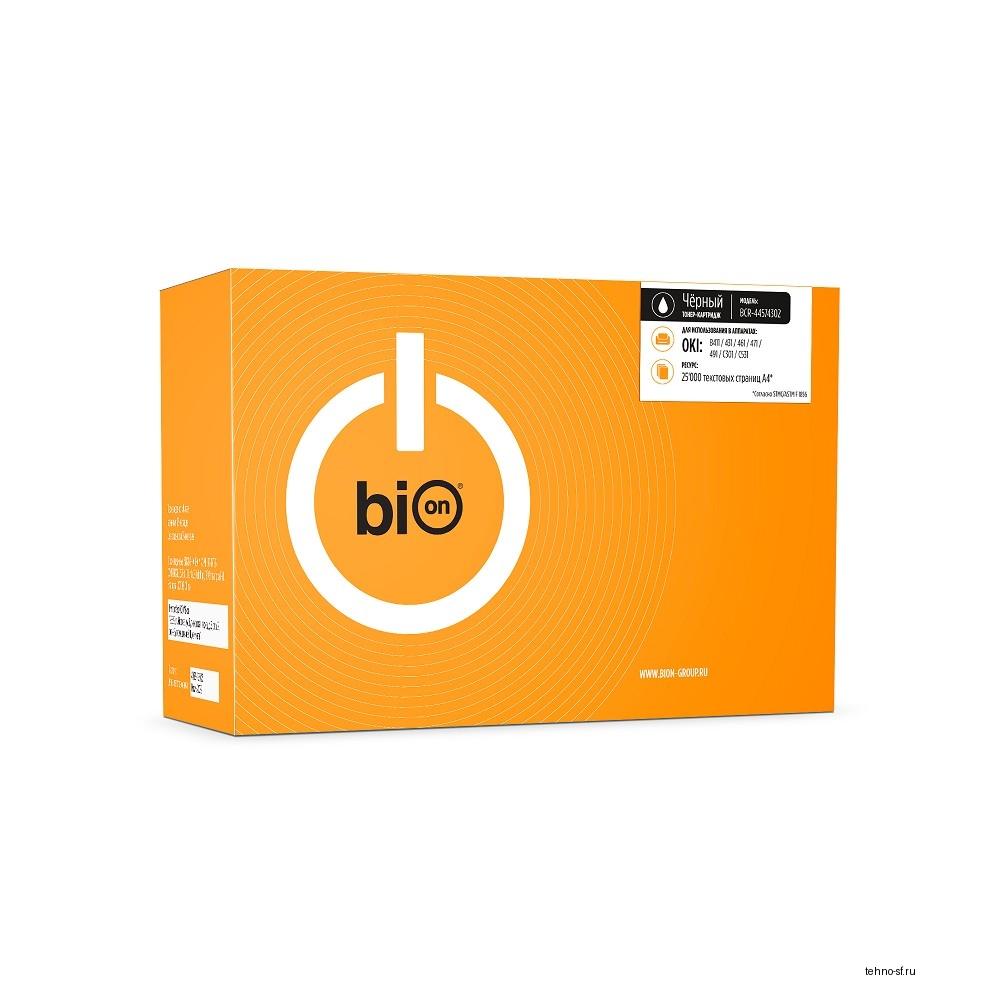 Bion BCR-44574302 Драм-картридж для OKI B411/431/461/471/491 (25000  стр.), Черный