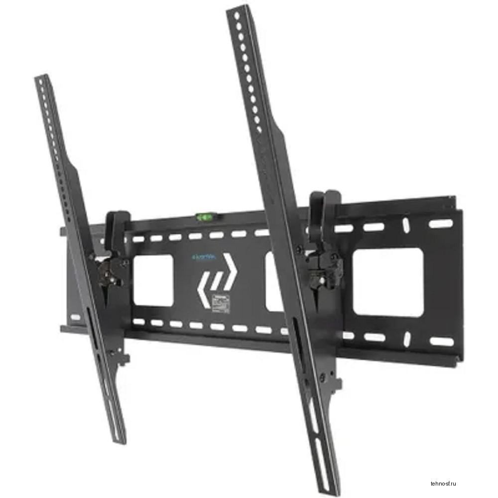 Kromax STAR-2 new черный {32"-90", max 81 кг, настенный, 1 ст свободы, наклон +5° -20°, от стены 65 мм, max VESA 800x600 мм}