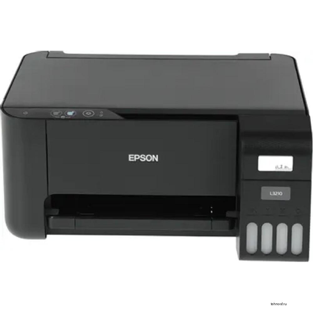 Epson L3210 (C11CJ68506/C11CJ68403/C11CJ68405/C11CJ68501/C11CJ68517) { А4, 10 стр/мин, 5760х1440 dpi, СНПЧ, USB}