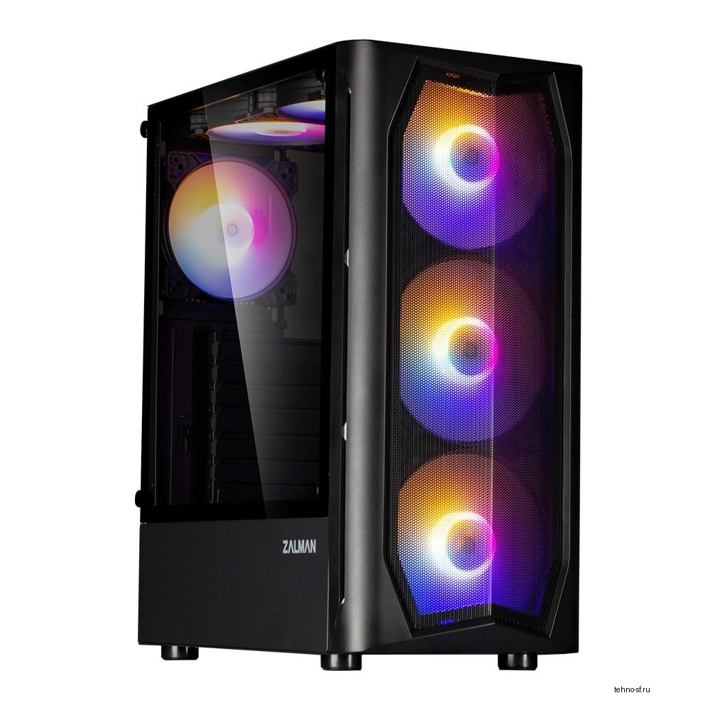 MidiTower Zalman N4 Rev.1  (без БП) Black