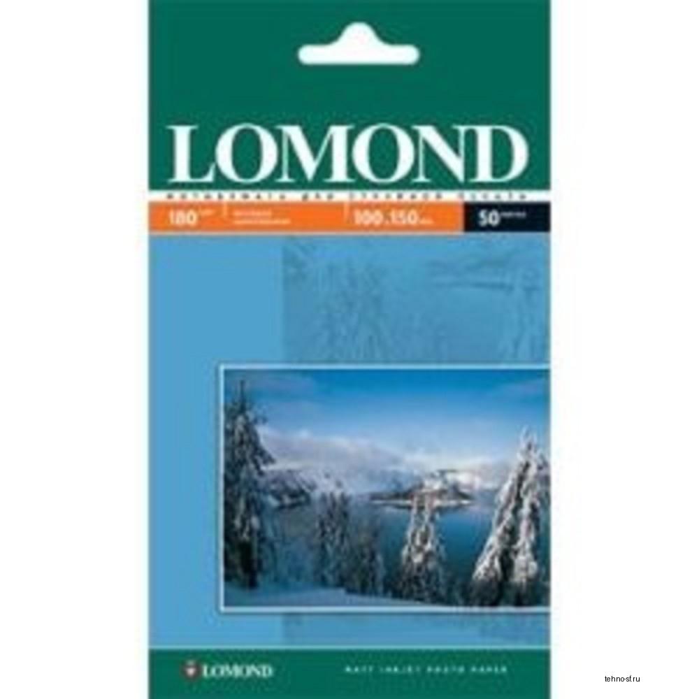 LOMOND 0102083  Матовая фотобумага A6, 10х15, 180г/м2, 600 л.