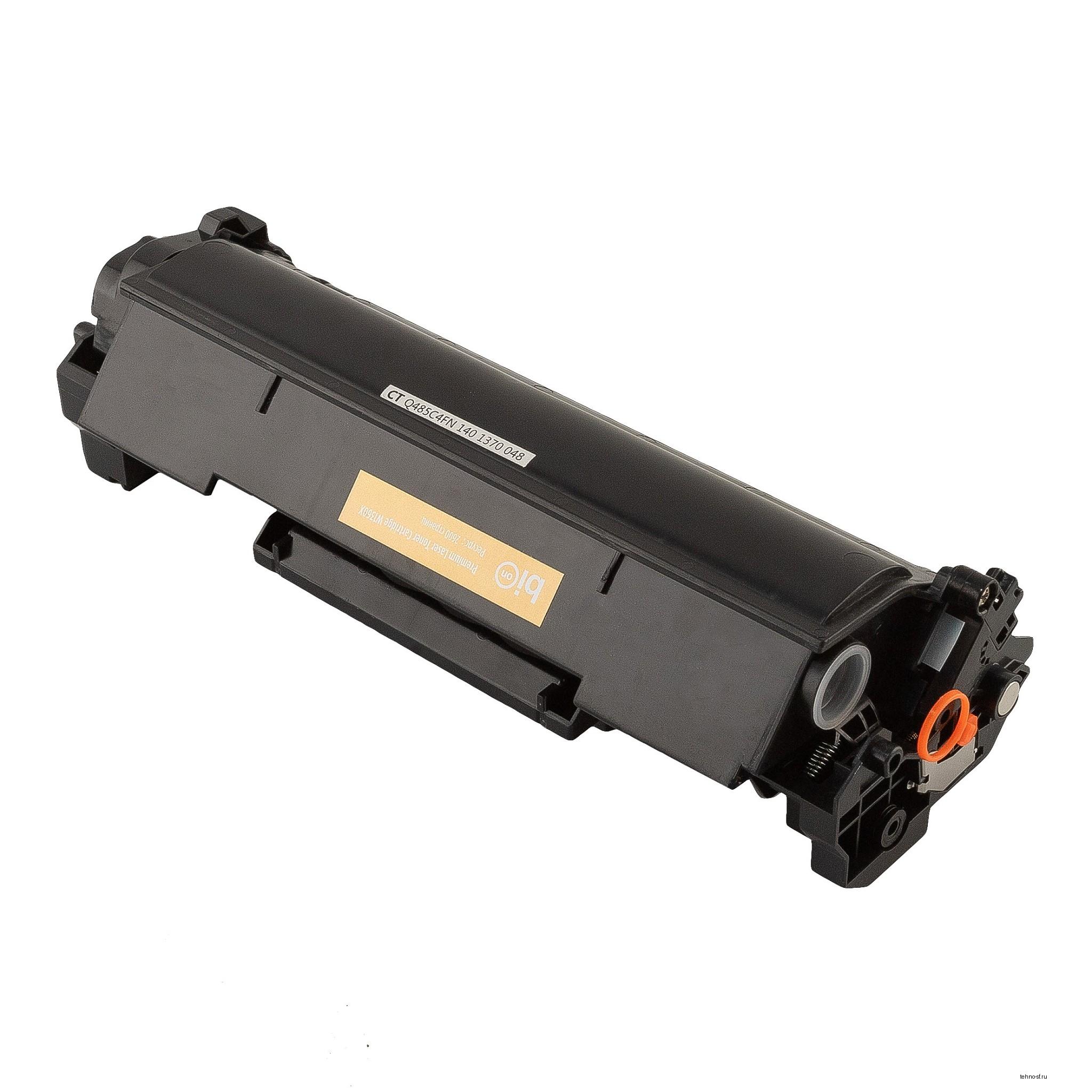 Bion W1360X Картридж для HP LaserJet M211d/M211dw; HP LaserJet MFP M236d/M236dw/M236sdn/M236sdw (2600 стр.), Черный, с чипом