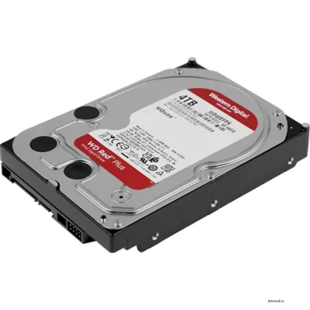 4TB WD Red Plus WD40EFPX 3.5" 5400 RPM 256MB SATA-III NAS Edition (замена WD40EFZX)