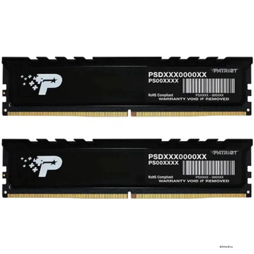 Patriot DDR5 2x16GB 5600MHz PSP532G5600KH1 Signature Premium RTL PC5-44800 CL46 DIMM