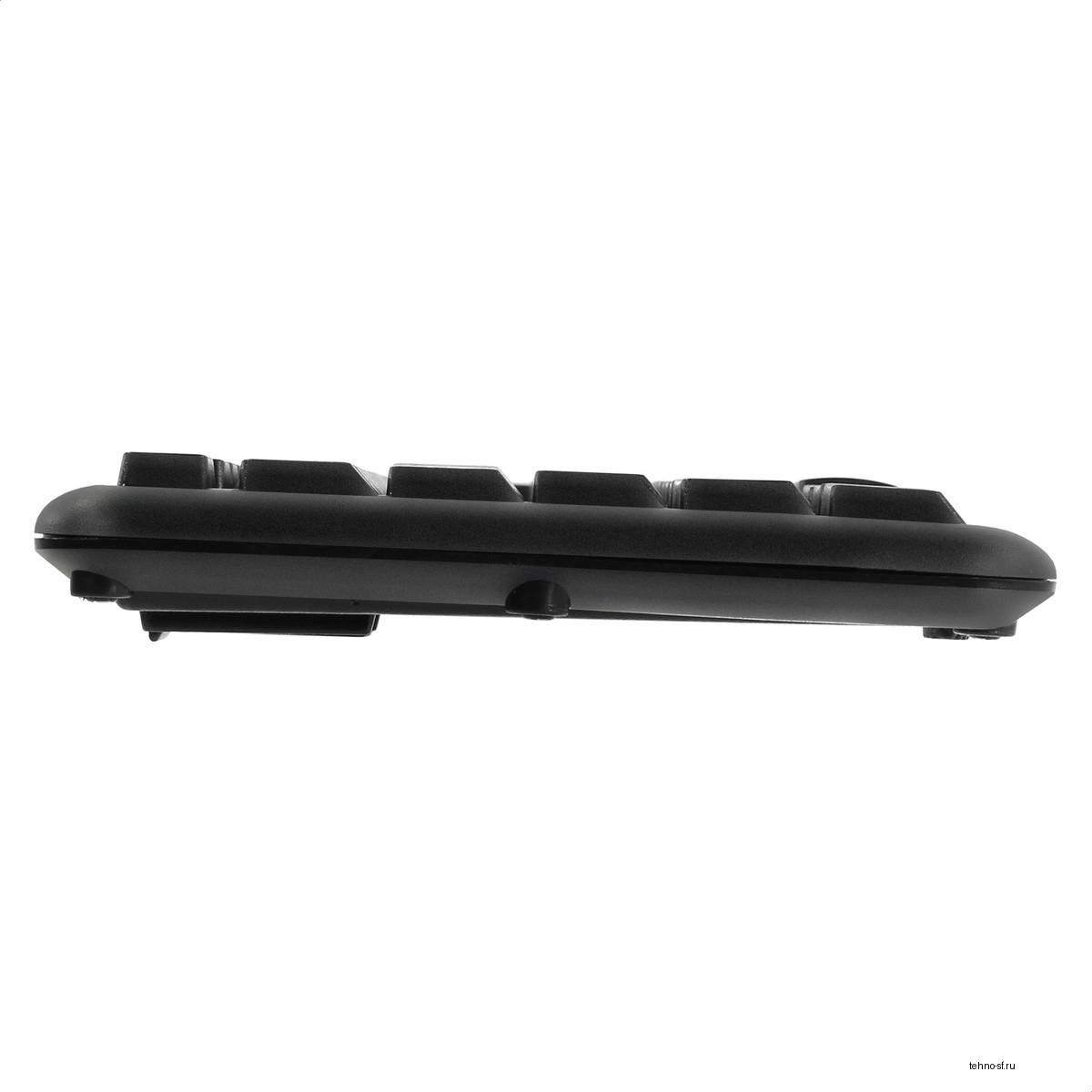 Exegate EX293971RUS Клавиатура ExeGate LY-331S (USB, полноразмерная, влагозащищенная, 104кл., Enter большой, длина кабеля 1,7м, черная, RTL)